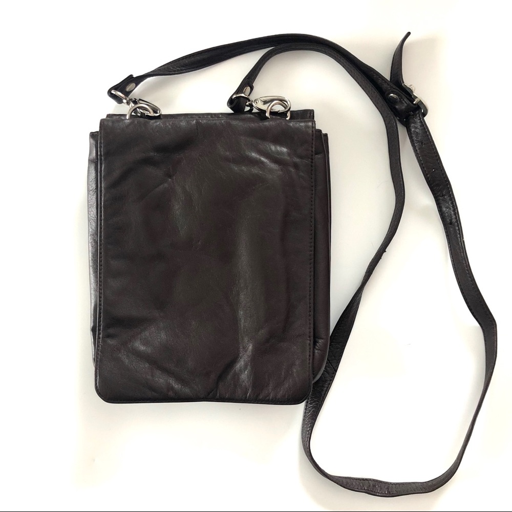 Wilson leather crossbody purse